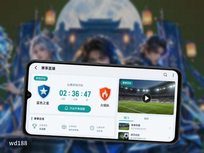 wd188 APP，热门赛事快速进入
